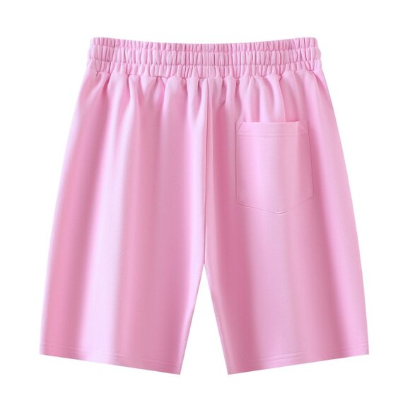 Casablanca Pink Graphic-Print Drawstring Athletic Shorts - Picture 2 of 8